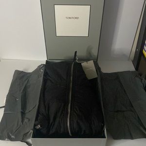 Tom Ford Nylon and Merino Wool Hooded Zip Jacket New With Tags